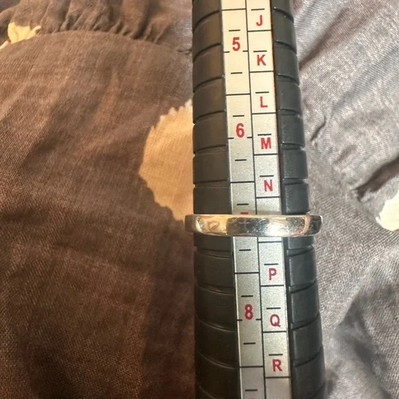 Stunning Pink CZ Sterling Silver 925 Teardrop Solitaire Ring size 7 - Picture 4 of 6